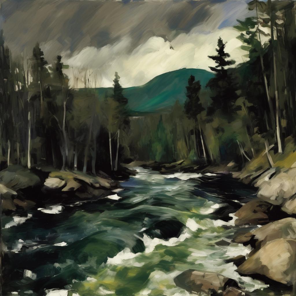 Ο ύφος και οι τεχνικές του George Bellows